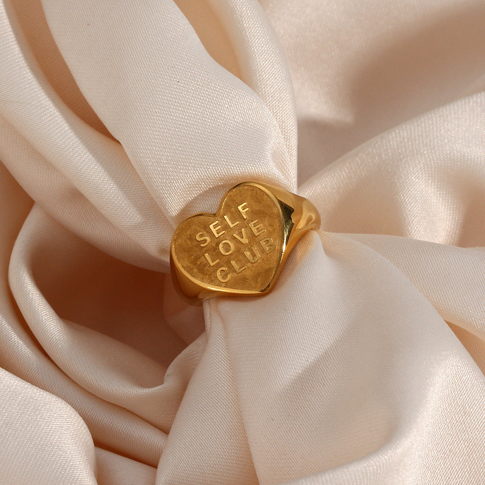 SELF LOVE CLUB RING