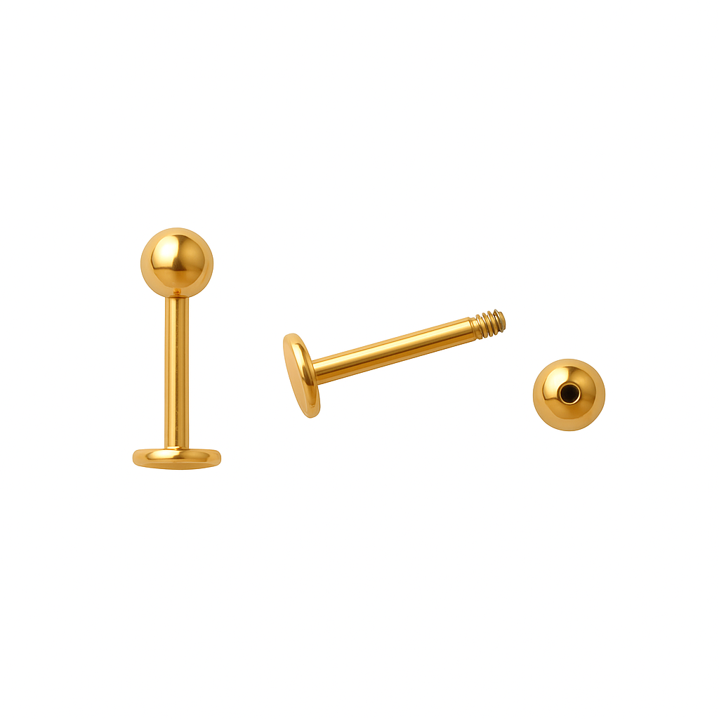 TINY BALL STUD EARRINGS