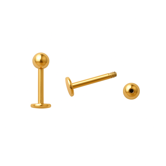 TINY BALL STUD EARRINGS