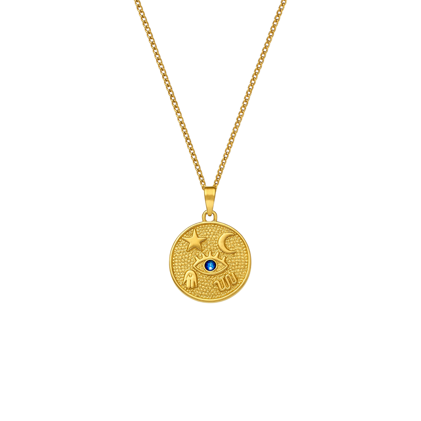 BLUE EYE CELESTIAL MEDALLION
