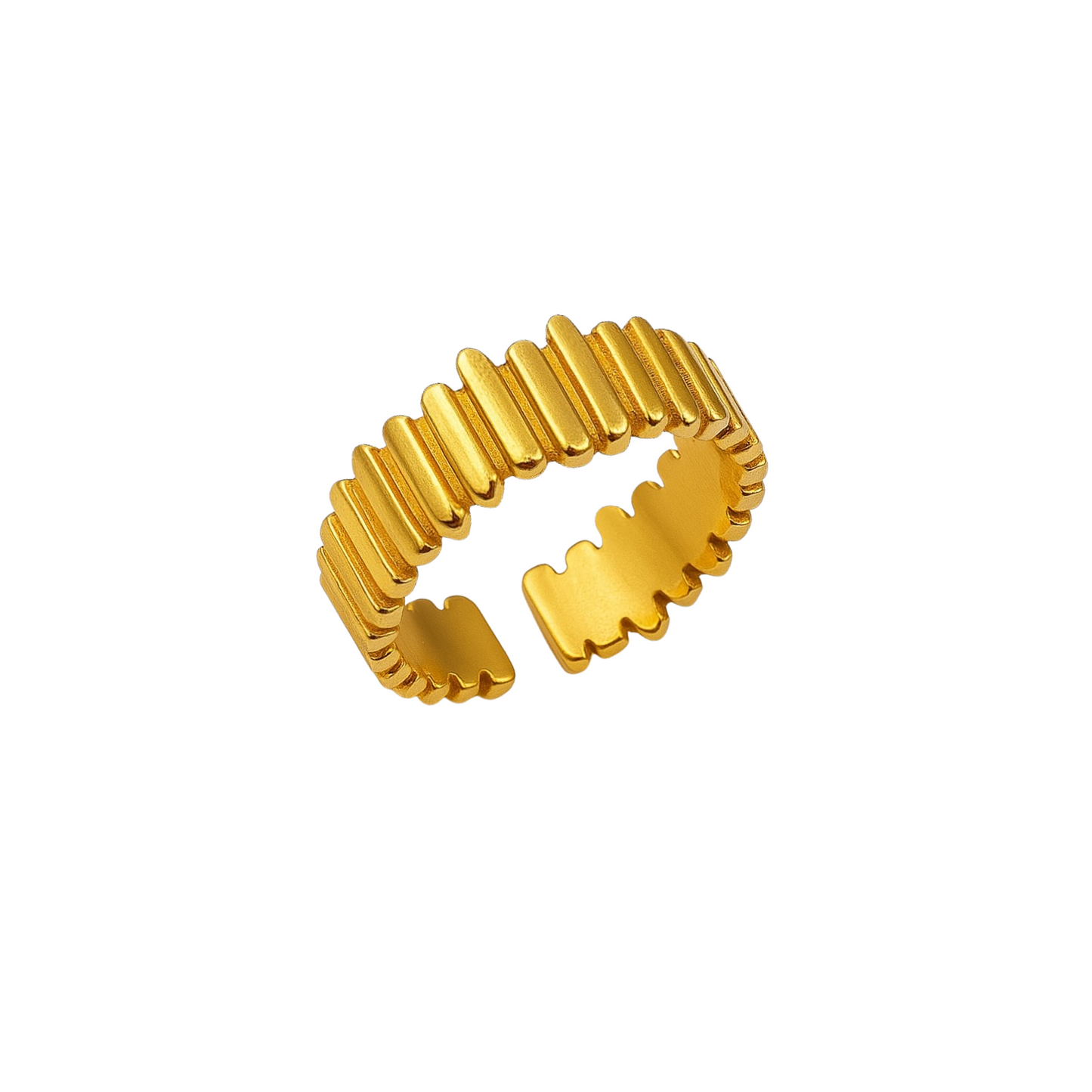 RHYTHMIC GOLD RING