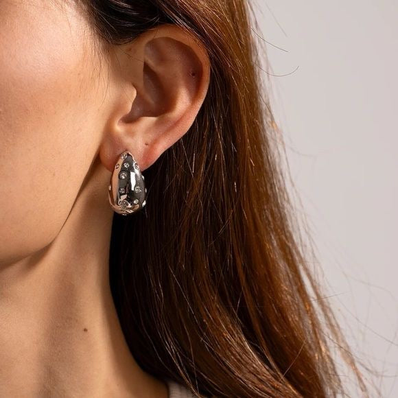 CRYSTAL TEAR DROP PLATA