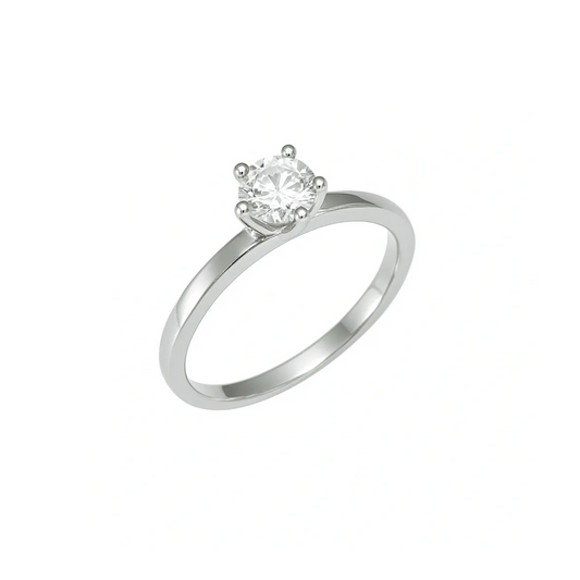 ANILLO DE PROMESA ''SOLITARIO CLÁSICO''