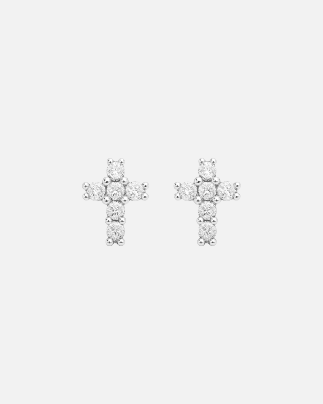 ARETES CRUZ CON CIRCONIA
