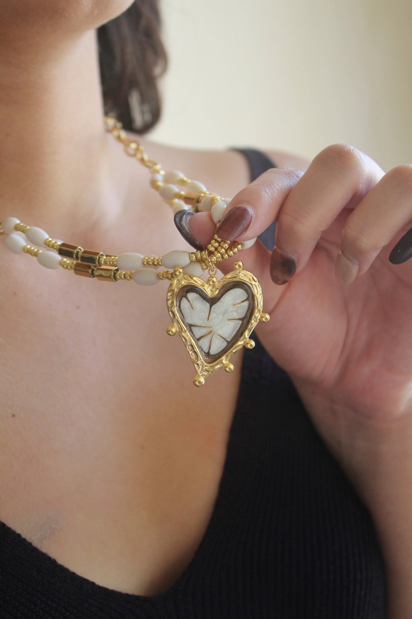 BURNING HEART NECKLACE