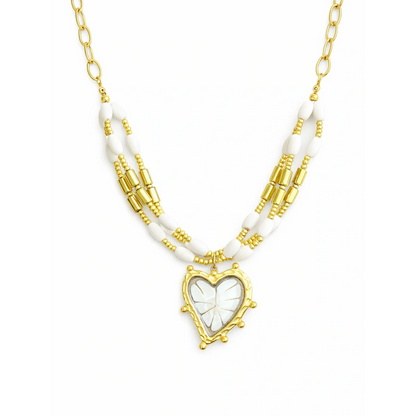 BURNING HEART NECKLACE