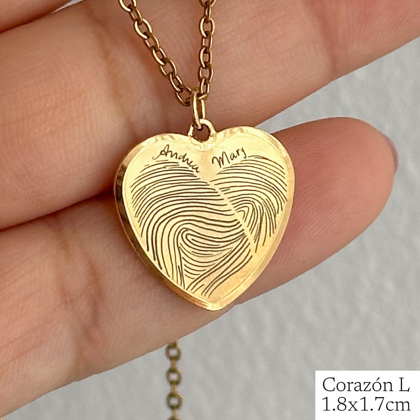 CADENA CON DIJE CORAZÓN