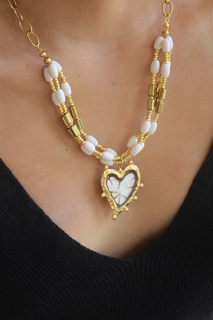 BURNING HEART NECKLACE