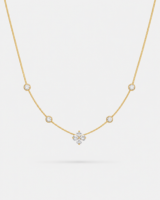 FLEUR DE LUMIÈRE NECKLACE