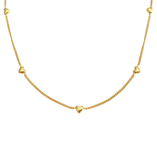 LOVELY HEARTS NECKLACE