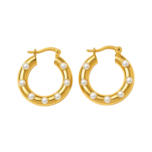 PEARL HOOPS