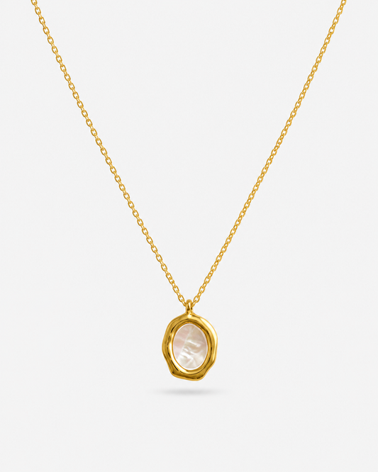 LUMIÈRE OVAL NECKLACE