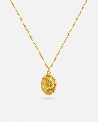 SIRENA MEDALLION NECKLACE