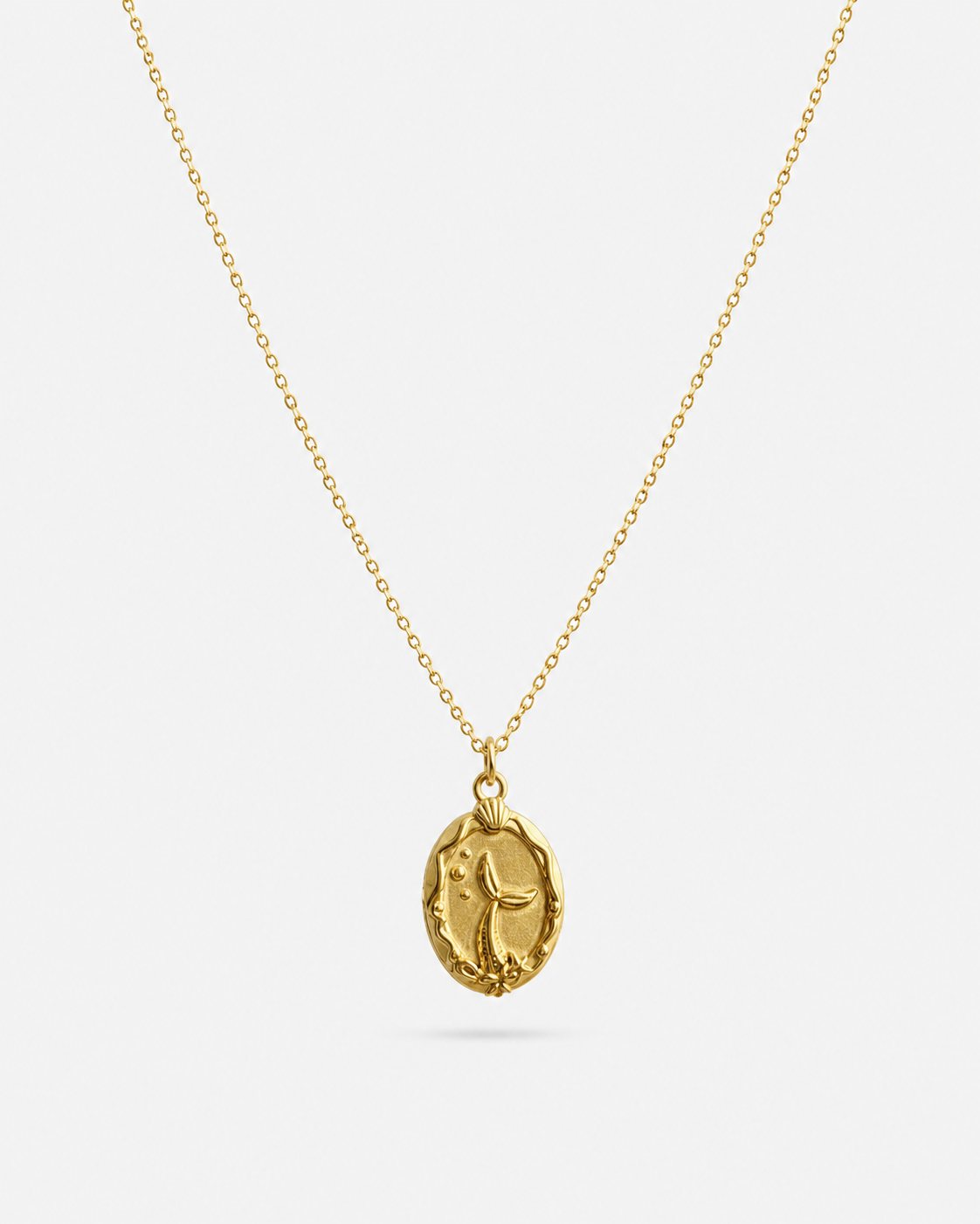 SIRENA MEDALLION NECKLACE